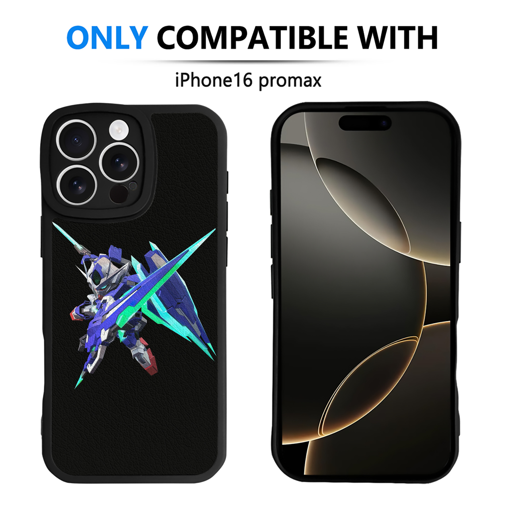 （画像用） 機動戦士ガンダム Mobile Suit Gundam 【iPhone 16シリーズ対応】シリコンスマホケース（レザー調） 材質：シリコン